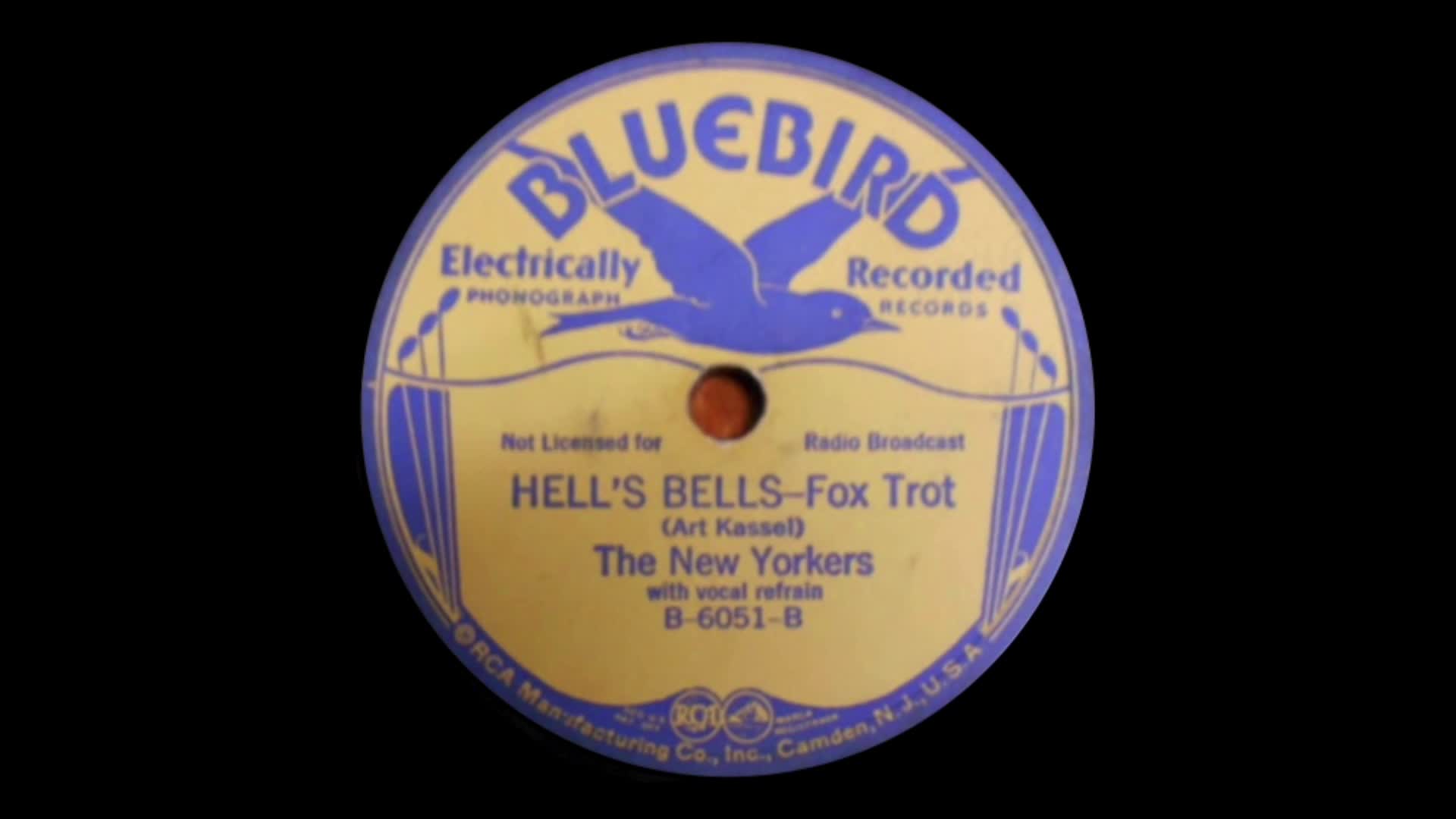 Hell's Bells — The New Yorkers (1933)