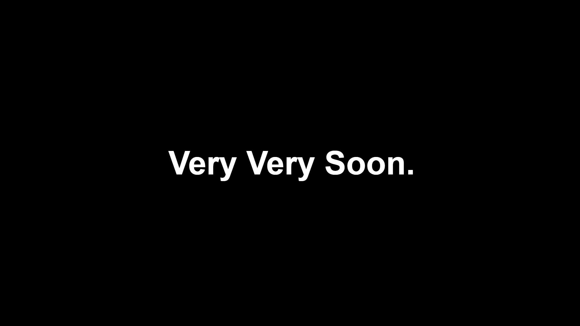 It's Coming.