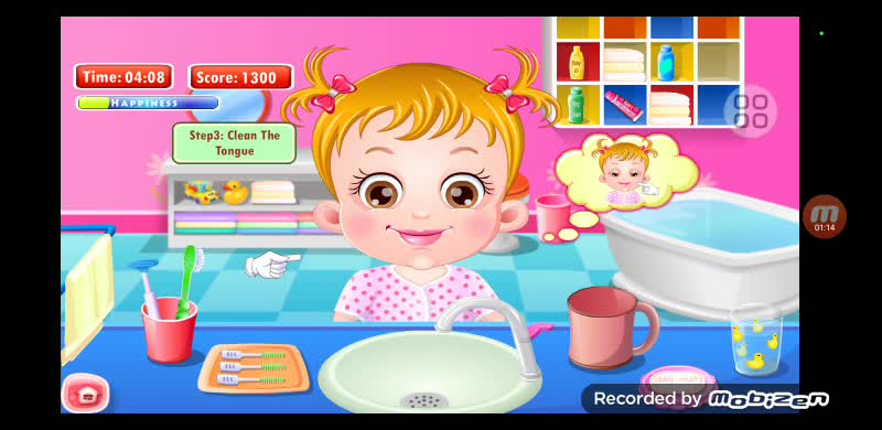 Baby Hazel Brushing Time Speedrun