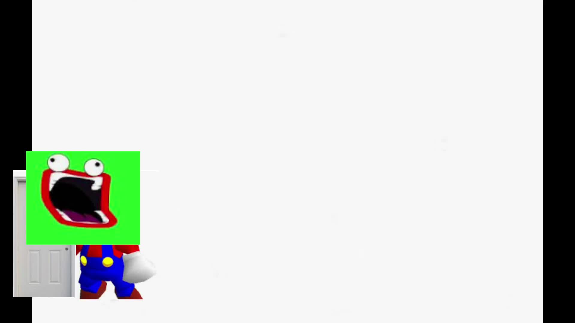 Smf4: Mario gets his pingas stuck in the door AGAIN