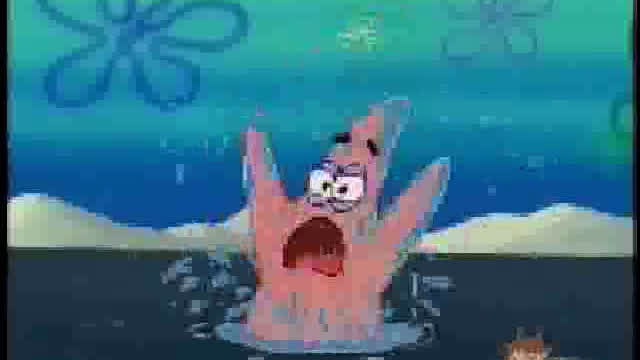 Funny video - patrick drowns on spongebob