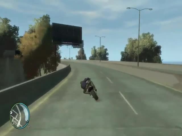 mi peor accidente en moto de gta 4