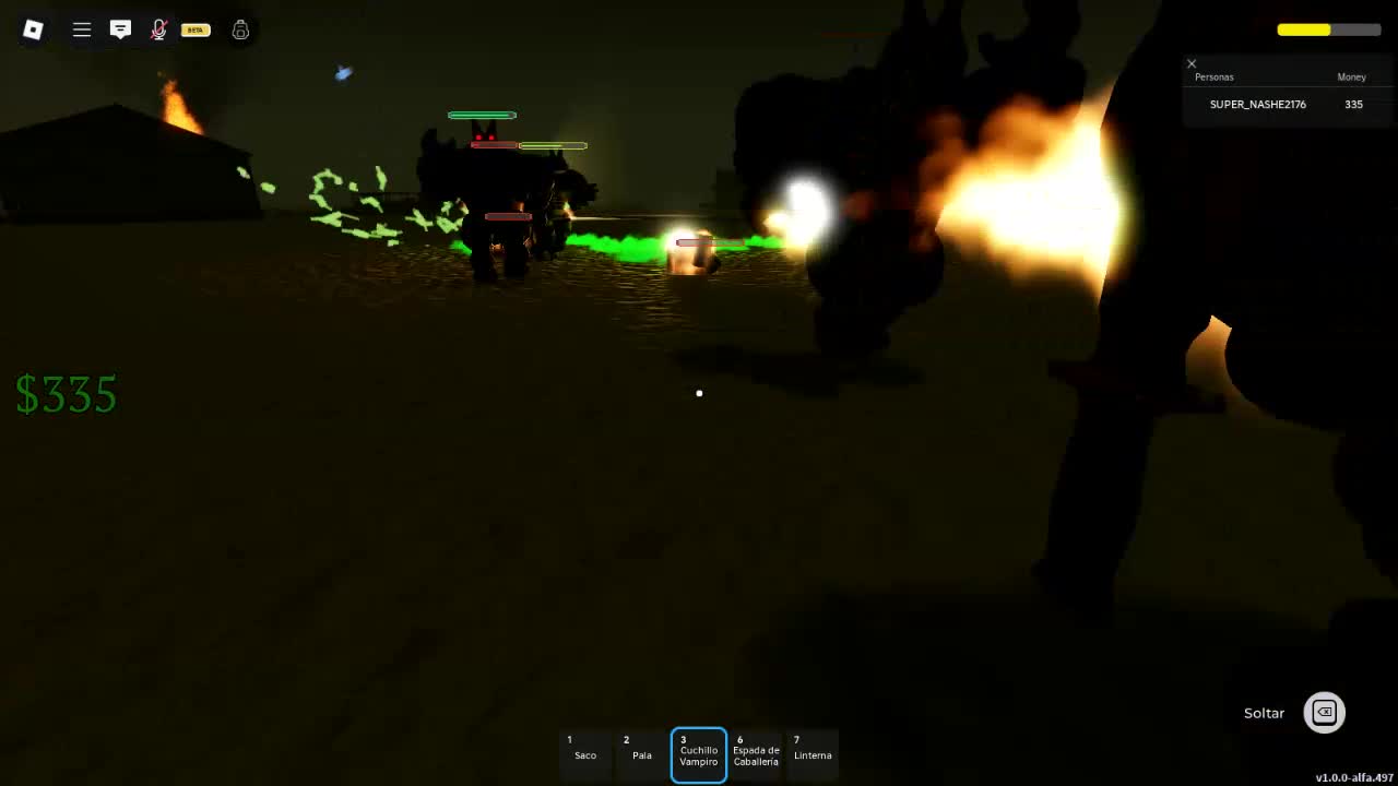 Supernashe vs Hombres lobos