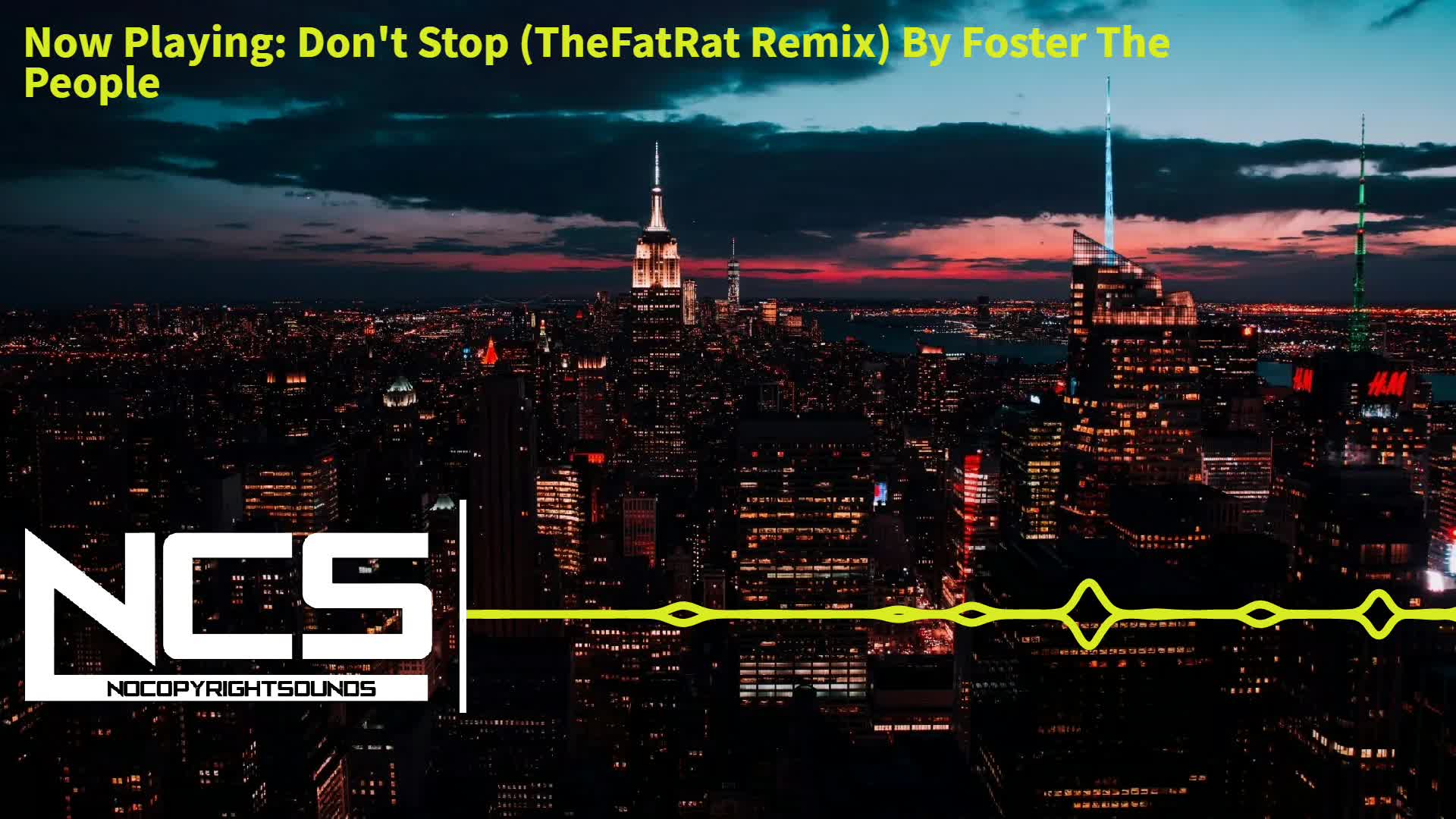 Foster The People - Don't Stop (TheFatRat Remix) | Electro
