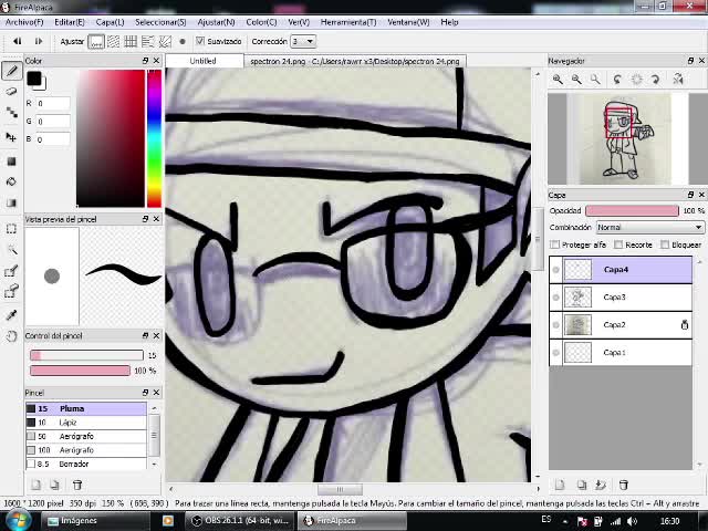 SPEEDPAINT - Fanart para Spectron24 !