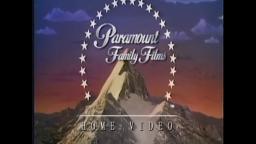 Paramount Family Films Home Video 1995 vhs