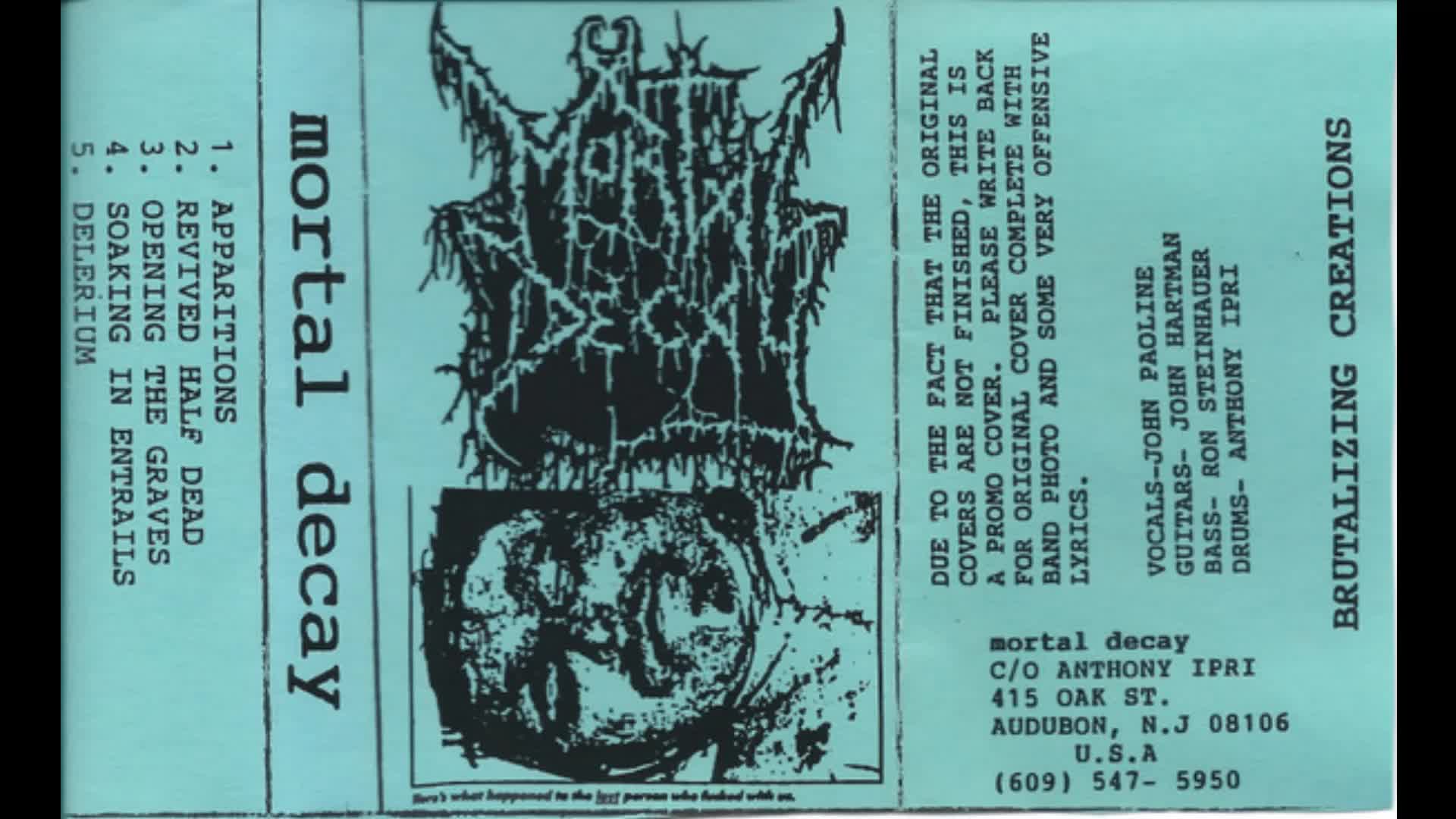 Mortal Decay - Brutalizing Creations (Full Demo Stream) Mortal Decay - Brutalizing Creations (Full Demo Stream)