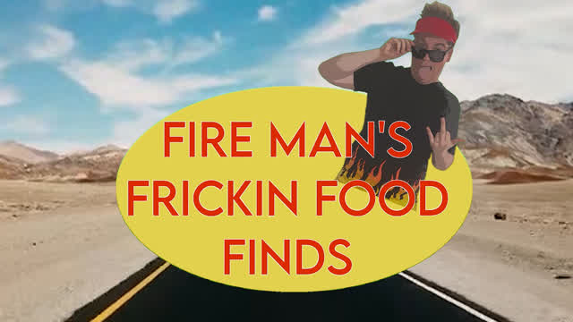 Guy Fieri when he takes a bite of food