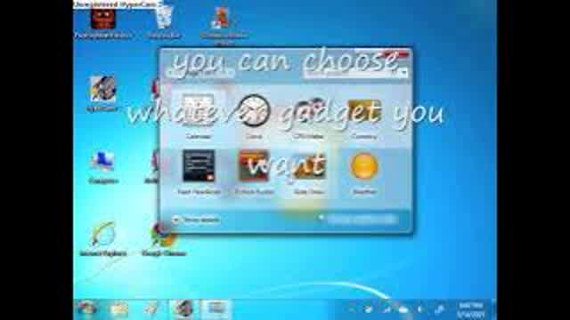 how to add a gadget in windows 7