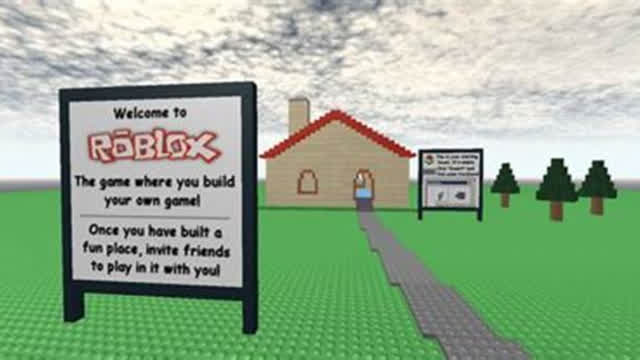 playing roblox