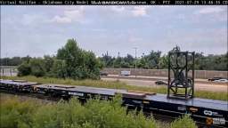 Railfanning in Oklahoma City, OK (7/29/2021) (Part 5) (Ft. Virtual Railfan, NOT MINE)