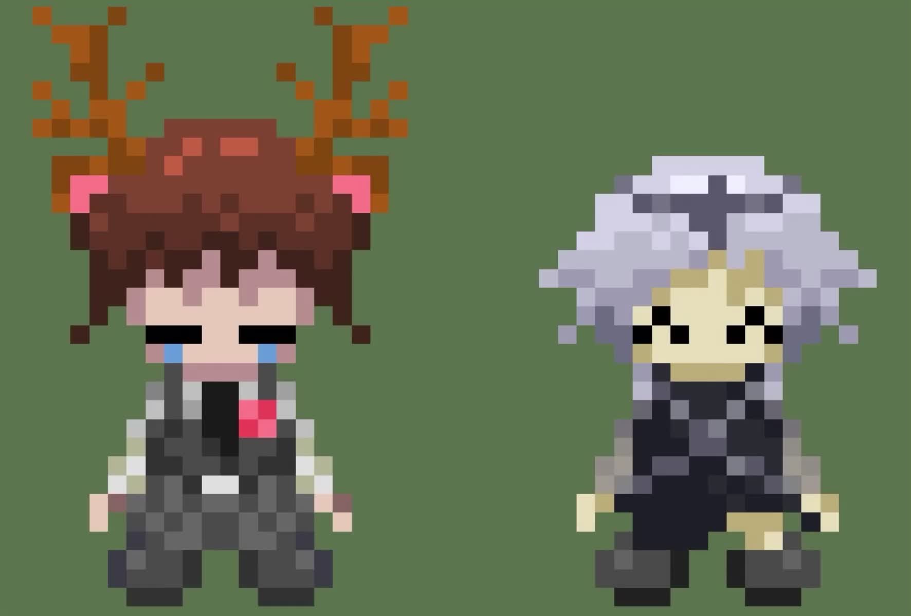 Art request by me twin