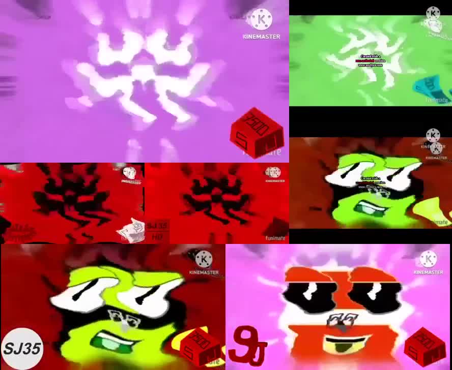 All of the scary Doomsdicky Csupo logos 4 (Comparison Edition)