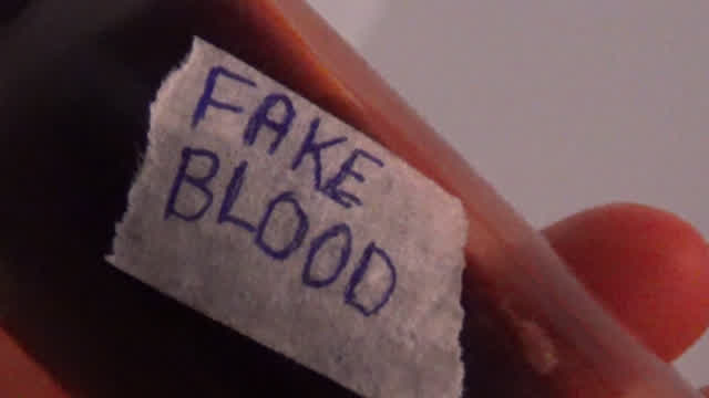 FAKE BLOOD!!!
