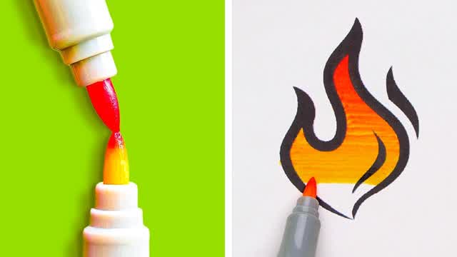 My Favorite Drawing Techniques of 5 Minute Crafts tech