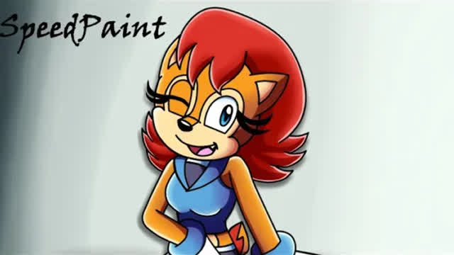 SpeedPaint - Sally Acorn