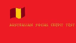 Australian Social Credit Test