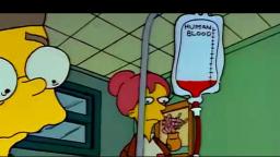 (2×22) - Burns y la sangre de Bart