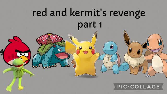 Pokémon plush episode 3: red and kermit's revenge