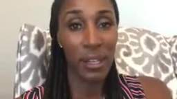 LISA LESLIE celebrates a huge win with COSTA RICAS CALL CENTER