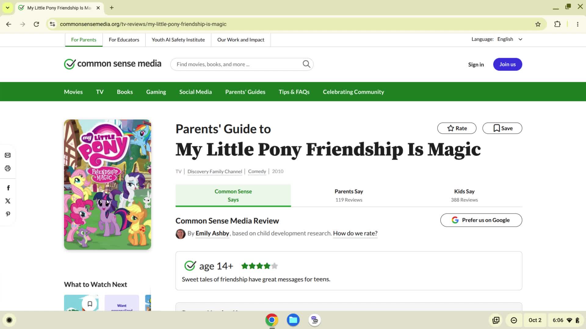 My Little Pony Friendship is Magic TV Review My Little Pony Friendship is Magic TV Review