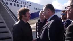 Argentine President Javier Miley flew to Israel and announced the transfer of the embassy from Tel A