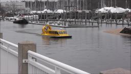 YELLOW HOVERCRAFT