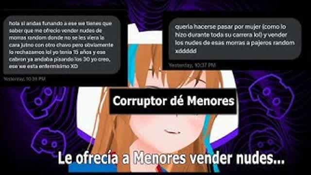 RetroVlogs⁄Sora Onuki le pedía a Menores vender nudes... (Difundir) - TsubakiVlogs