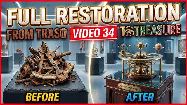 From Trash to Treasure: Full Restoration - Video 34