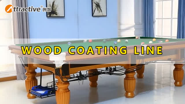 Automatic Pool Table Leg Coating Line