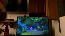 Mr. Horns watches pinkfong wonderstar 10