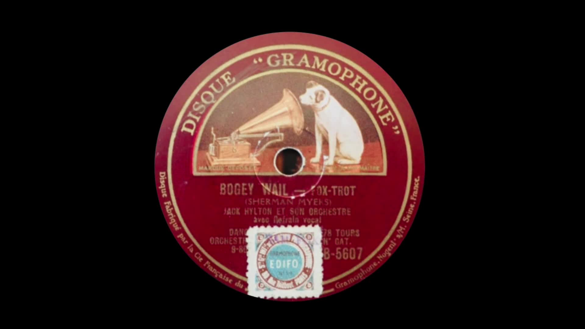 Bogey Wail — Jack Hylton And His Orchestra (1929)