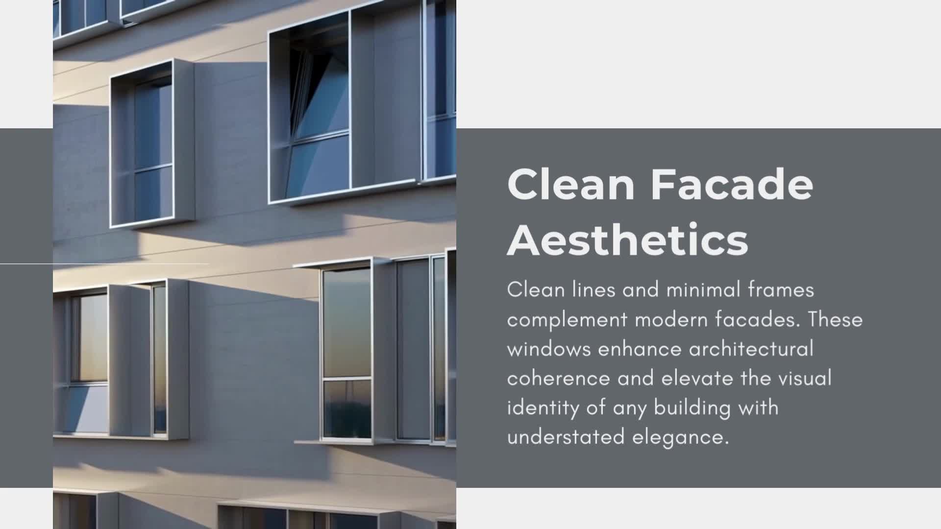 Aluminum sliding windows