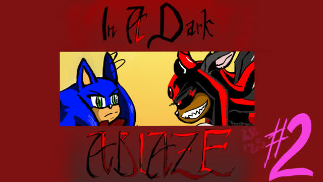 In a Dark Ablaze/ Ablaze AU Speedpaint 2