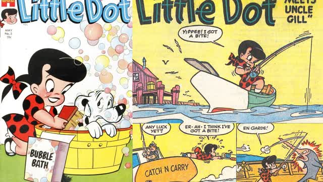 Little Dot (Harvey Toons) Comics - Little Dot Meets Uncle Gill