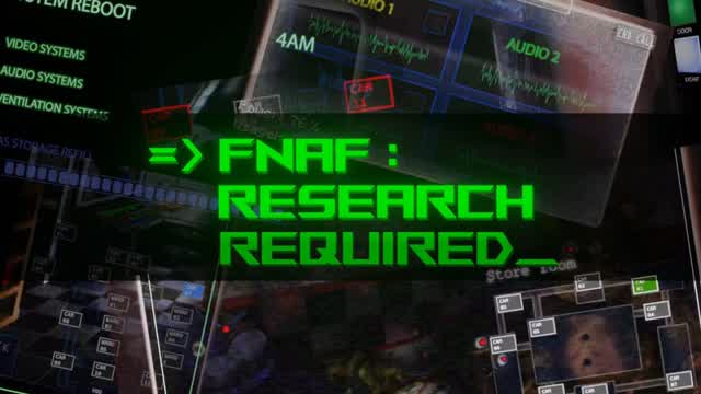 Five Nights at Freddys Research Required (fr_en)