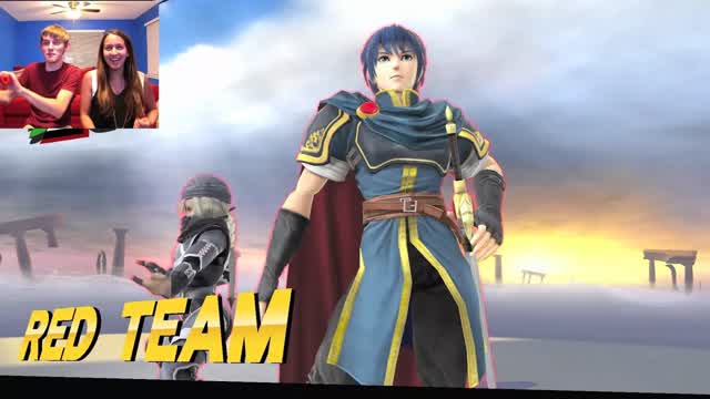 Wrecking Kids in Super Smash Bros!