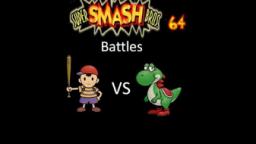 Super Smash Bros 64 Battles #8: Ness vs Yoshi