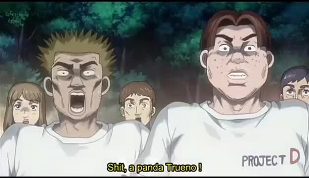 initial d - gas gas gas scene