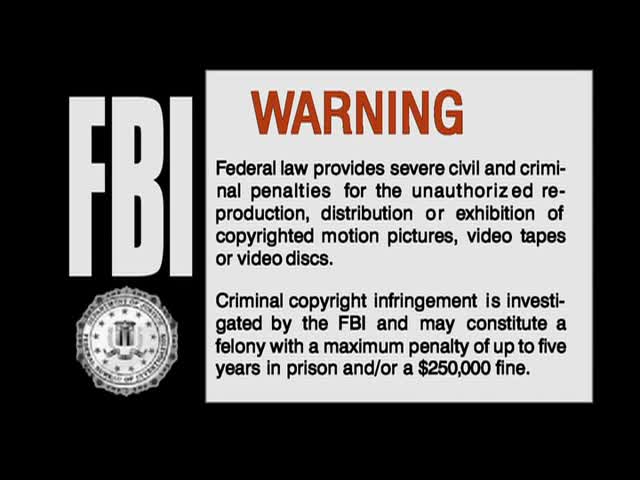 Warner Home Video FBI Warning (2004) Warner Home Video FBI Warning (2004)