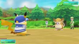 Pikachu Vs Raticate In Pokemon Let's Go Pikachu Random Gameplay Part 7