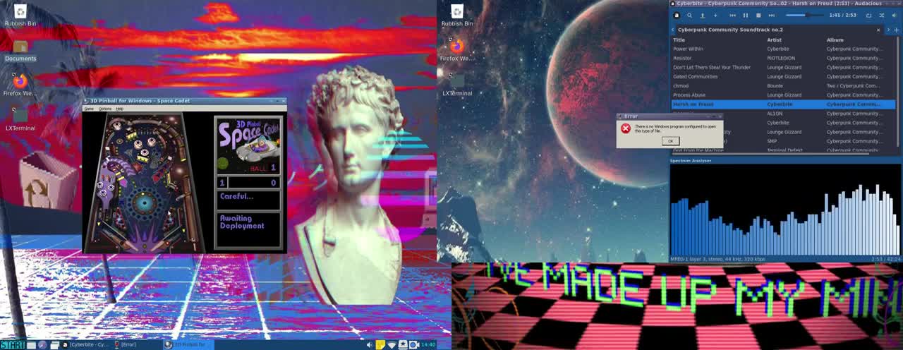 Retrogaming with Lxde on Xubuntu (Wine Emulator) Retrogaming with Lxde on Xubuntu (Wine Emulator)