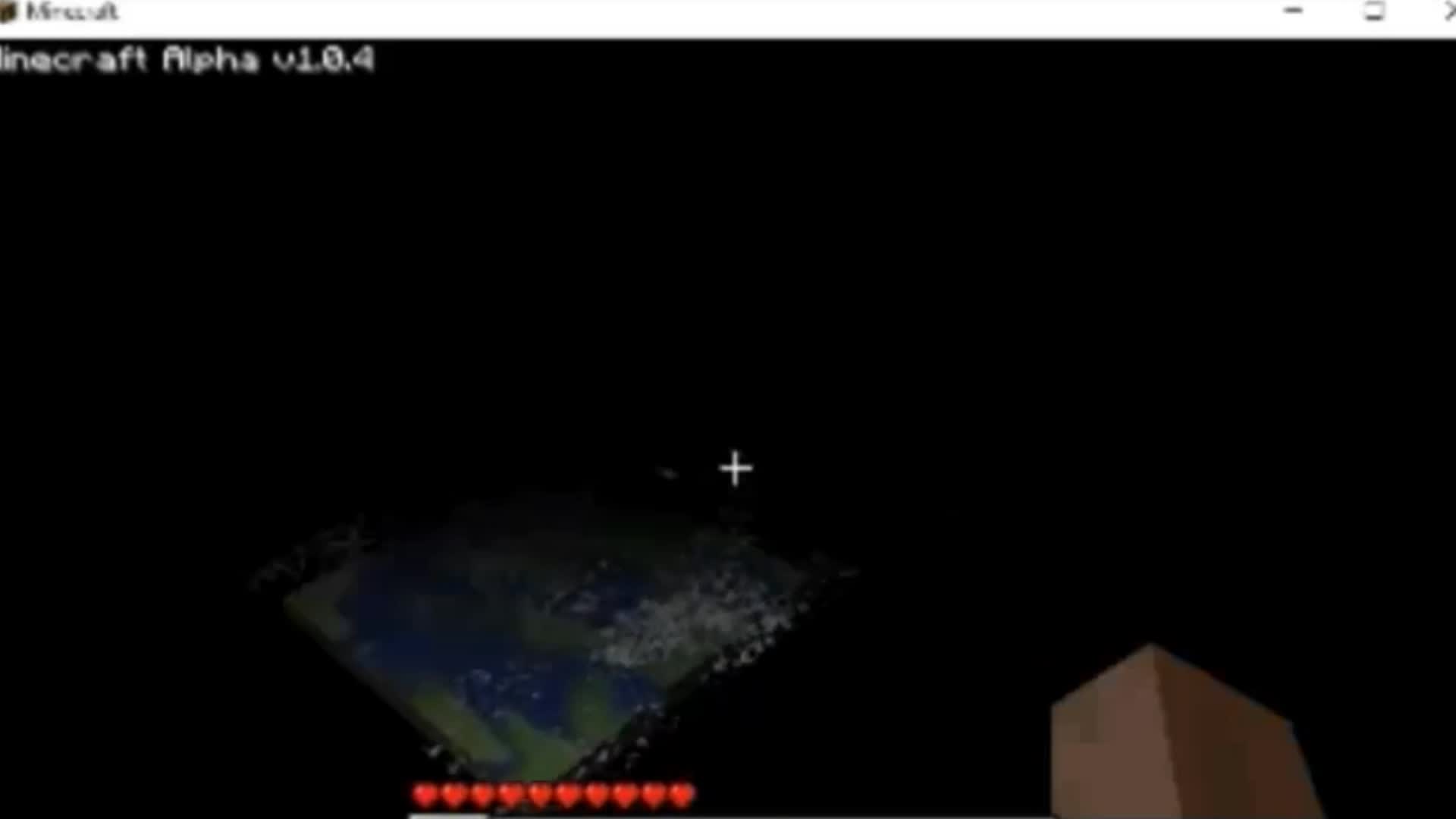 The moon on minecraft