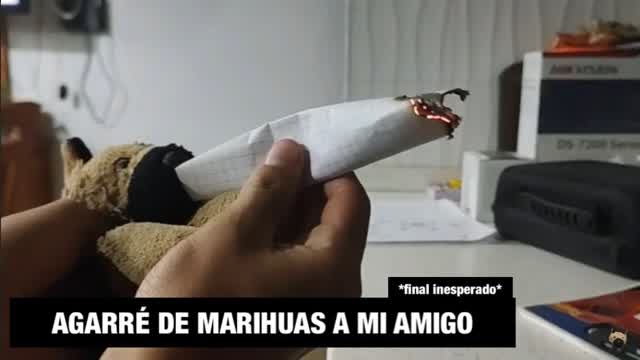 Agarré de Marihuas a mi Amigo *Final Inesperado*