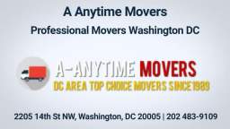 A Anytime Movers in Washington, DC