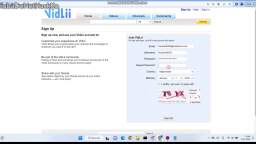How To Create New Account In Vidlii