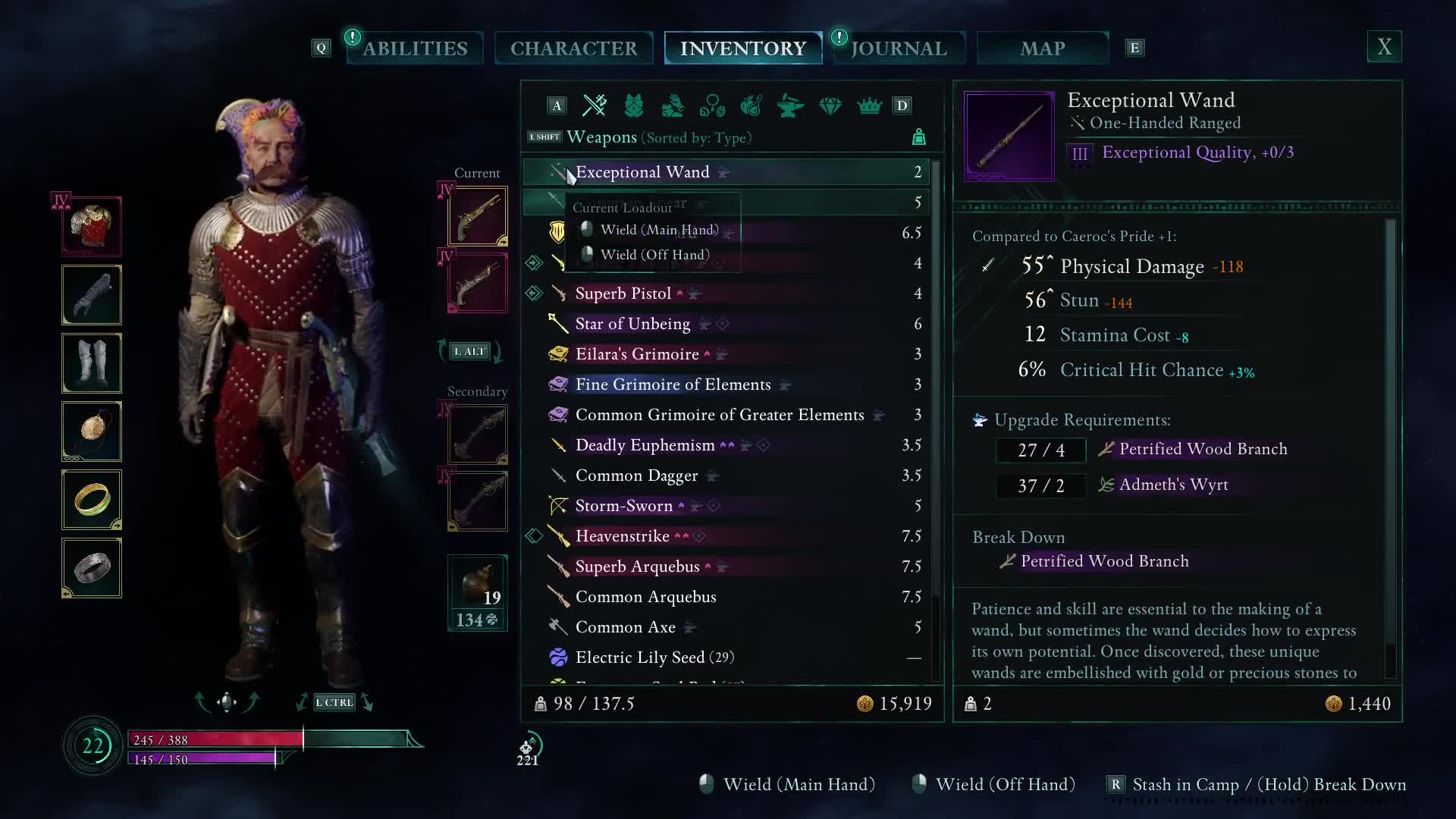 AvowedGunslingerBuild