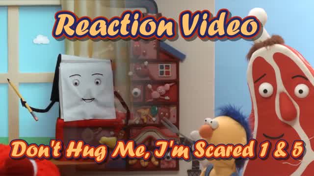 Don't Hug Me, I'm Scared 1 & 5 - The Muppet Show But Disturbing - Reaction N°7 (fr/en)