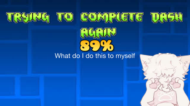 Completing dash again