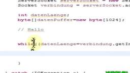 Java | ServerSocket | Daten abfragen